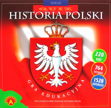 Quiz historia Polski - WIELKI [GRA PLANSZOWA]