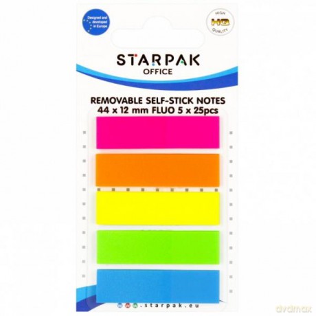 Zakładka indeksująca fluo. 12x44 5x25 471012