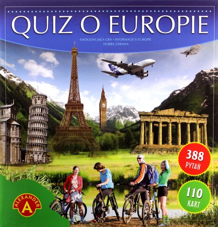 Quiz o Europie [GRA PLANSZOWA]