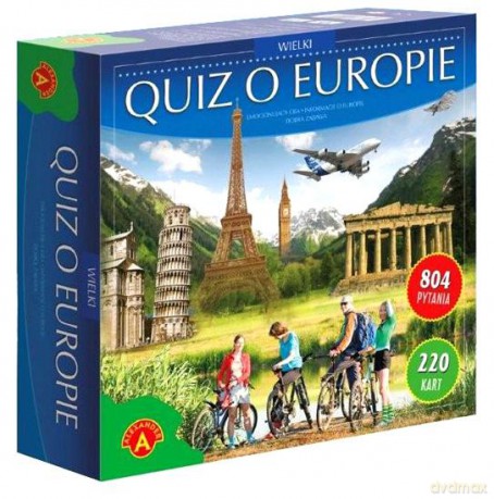 Quiz o Europie - WIELKI [GRA PLANSZOWA]