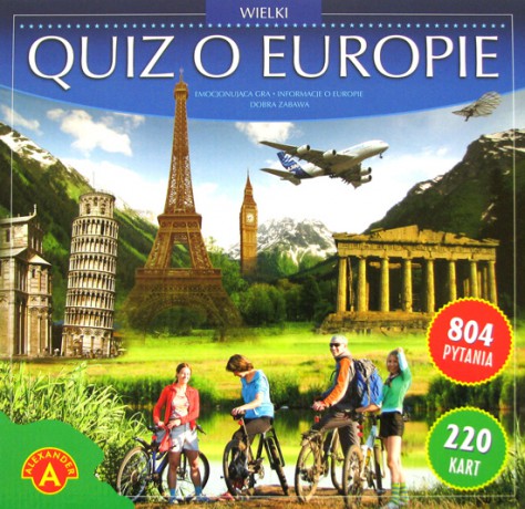 Quiz o Europie - WIELKI [GRA PLANSZOWA]