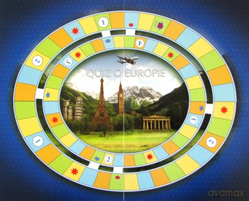 Quiz o Europie - WIELKI [GRA PLANSZOWA]