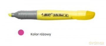 Zakreślacz Brite liner XL BiC różowy