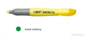 Zakreślacz Brite liner XL BiC zielony