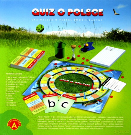 Quiz o Polsce [GRA PLANSZOWA]