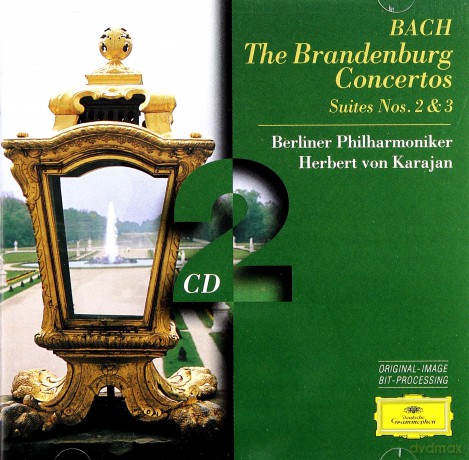 Double Karajan Berliner Philharmoniker: Bach Brandenburg Concertos [2CD]