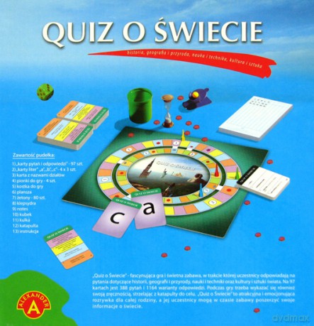 Quiz o świecie [GRA PLANSZOWA]