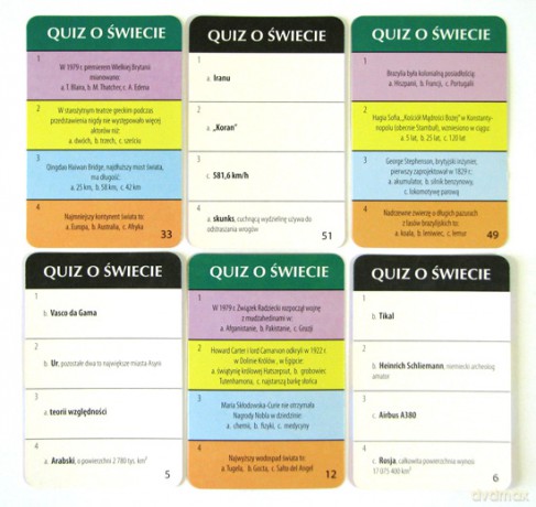 Quiz o świecie [GRA PLANSZOWA]
