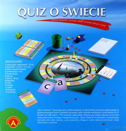 Quiz o świecie [GRA PLANSZOWA]