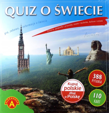 Quiz o świecie [GRA PLANSZOWA]