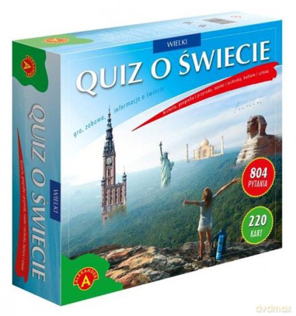 Quiz o świecie - WIELKI [GRA PLANSZOWA]