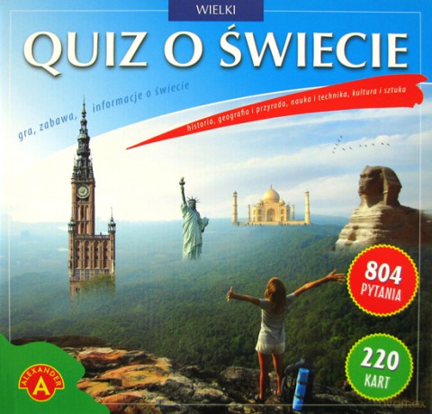 Quiz o świecie - WIELKI [GRA PLANSZOWA]