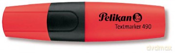 Zakreślacz Pelikan 490 czerwony