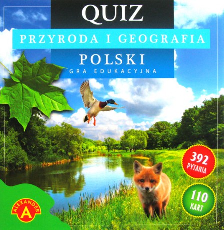 Quiz przyroda i geografia Polski [GRA PLANSZOWA]