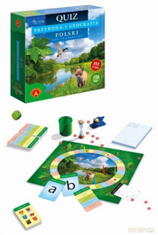 Quiz przyroda i geografia Polski [GRA PLANSZOWA]