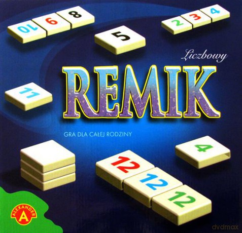 Remik liczbowy Deluxe [GRA PLANSZOWA]