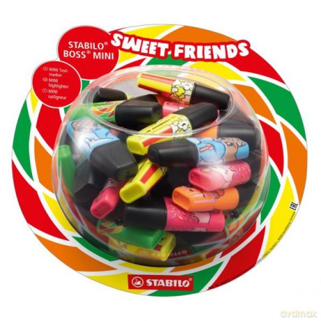 Zakreślacz STABILO BOSS MINI Sweet Friends