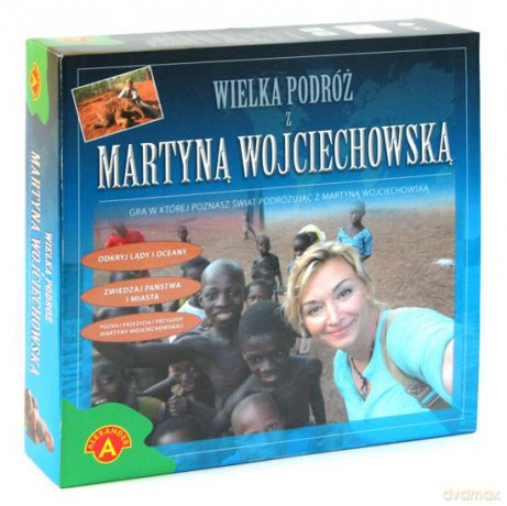 Wielka podróż z Martyną Wojciechowską [GRA PLANSZOWA]