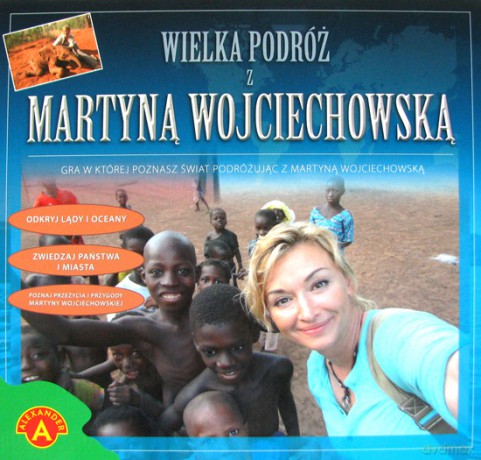 Wielka podróż z Martyną Wojciechowską [GRA PLANSZOWA]