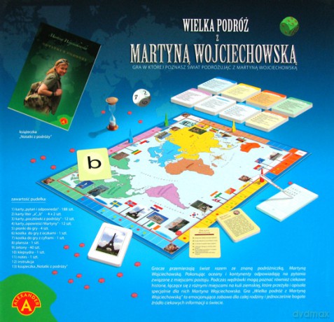 Wielka podróż z Martyną Wojciechowską [GRA PLANSZOWA]
