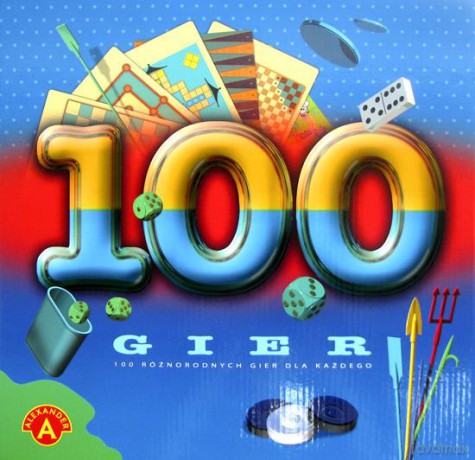 Zestaw 100 gier [GRA PLANSZOWA]