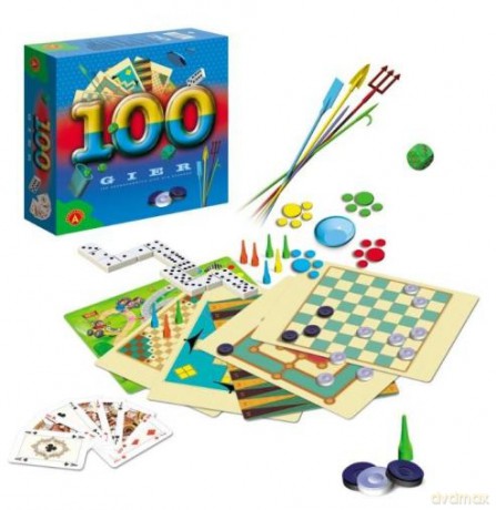 Zestaw 100 gier [GRA PLANSZOWA]