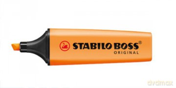Zakreślacz STABILO BOSS pomarańczowy. 70/54