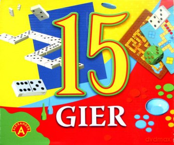 Zestaw 15 gier [GRA PLANSZOWA]