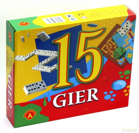 Zestaw 15 gier [GRA PLANSZOWA]