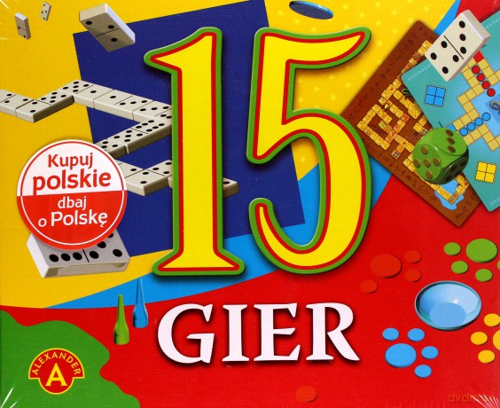 Zestaw 15 gier [GRA PLANSZOWA]