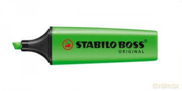 Zakreślacz STABILO BOSS zielony.