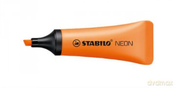 Zakreślacz STABILO NEON pomarańczowy.