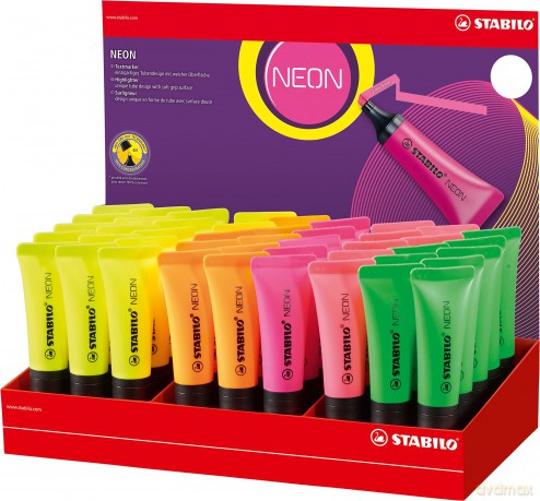 Zakreślacz STABILO NEON5 display 72/45-1