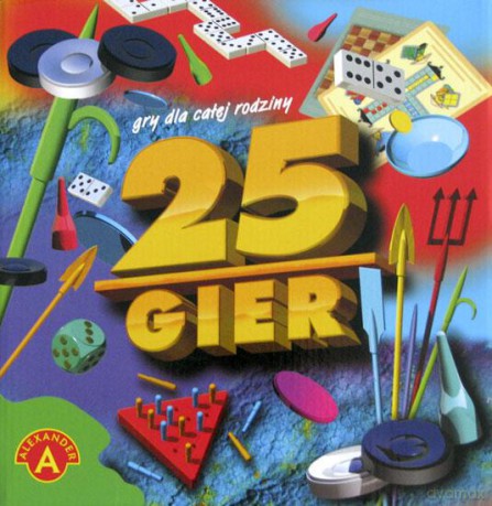 Zestaw 25 gier [GRA PLANSZOWA]
