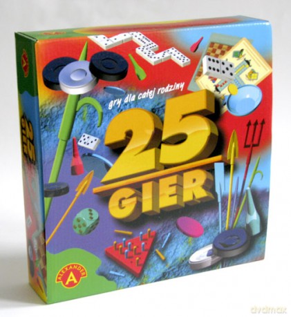 Zestaw 25 gier [GRA PLANSZOWA]