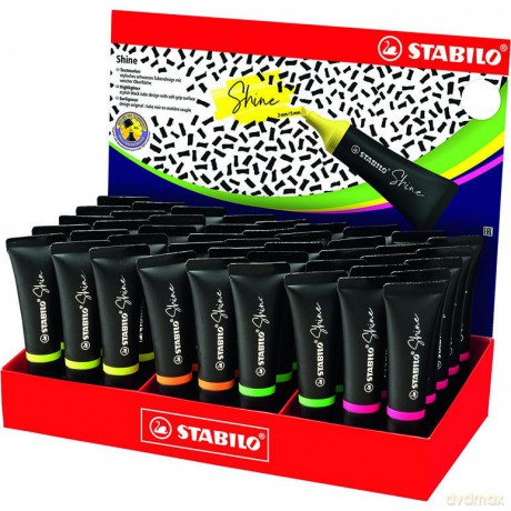 Zakreślacz STABILO Shine display 45 szt. L 76/45-1