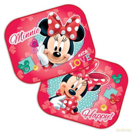 Zasłonki boczne 44x35 cm 2 szt Minnie Mouse 9314