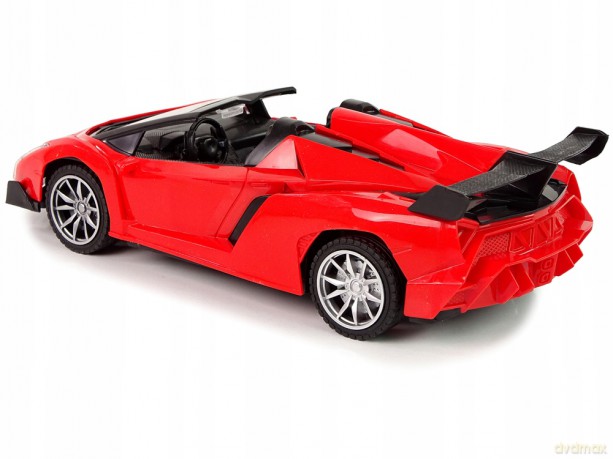 Zdalnie Sterowane Auto Sportowe R/C 1:18 Czerwone 13108