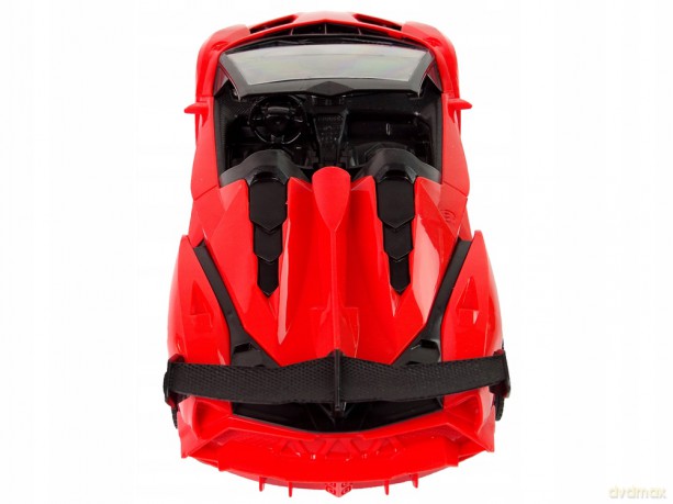 Zdalnie Sterowane Auto Sportowe R/C 1:18 Czerwone 13108