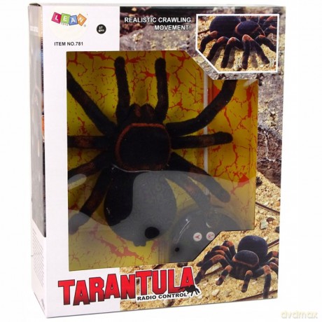 Zdalnie Sterowany Pająk Tarantula Czarny R/C 13102 [FIGURKA]