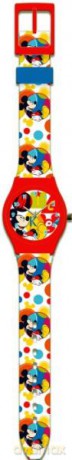 Zegarek analogowy w metalowym opakowaniu Myszka Miki Mickey Mouse WD22139