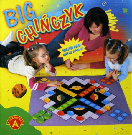 Chińczyk Big - duża wersja podłogowa [GRA]