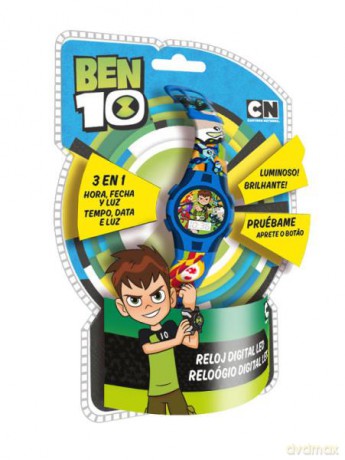 Zegarek cyfrowy z podświetleniem LED Ben 10 BT17024