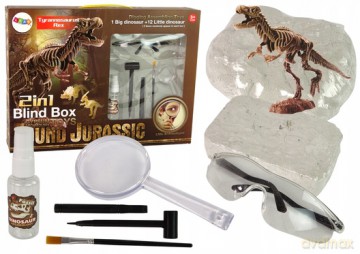 Zestaw Archeologiczny 2w1 Dinozaur Szkielet Tyranozaur 13005 [FIGURKA]