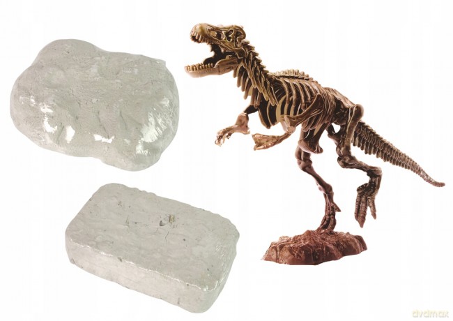 Zestaw Archeologiczny 2w1 Dinozaur Szkielet Tyranozaur 13005 [FIGURKA]