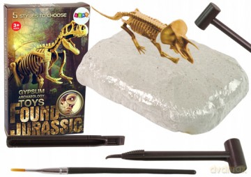 Zestaw Archeologiczny Wykopaliska Dinozaur Triceratops Szkielet 13000