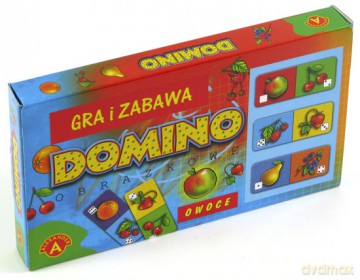 Domino obrazkowe - Owoce [GRA]