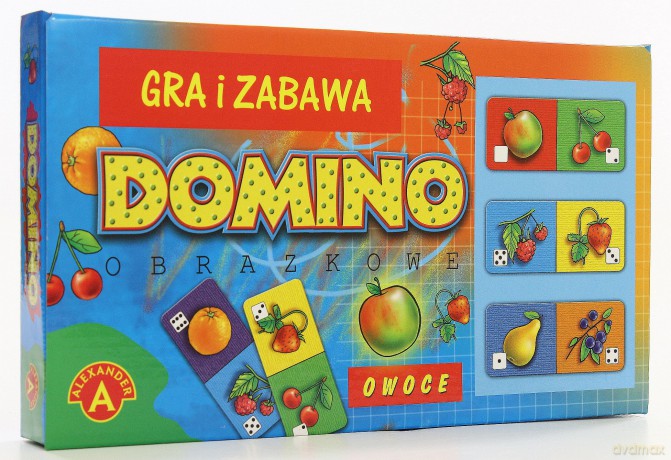 Domino obrazkowe - Owoce [GRA]