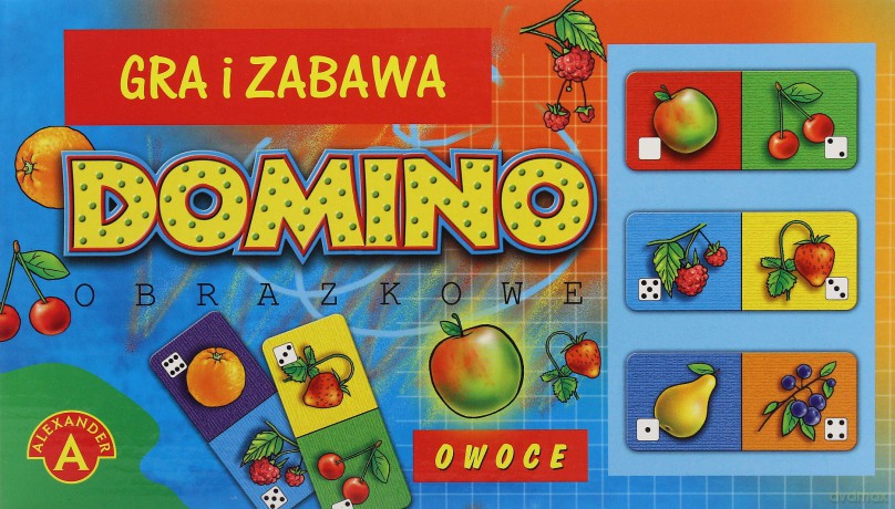 Domino obrazkowe - Owoce [GRA]