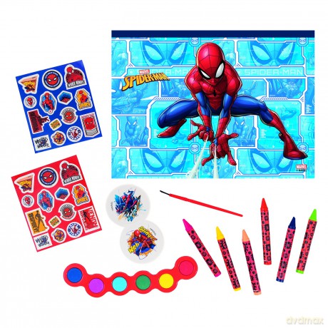 Zestaw artystyczny w torbie Spiderman